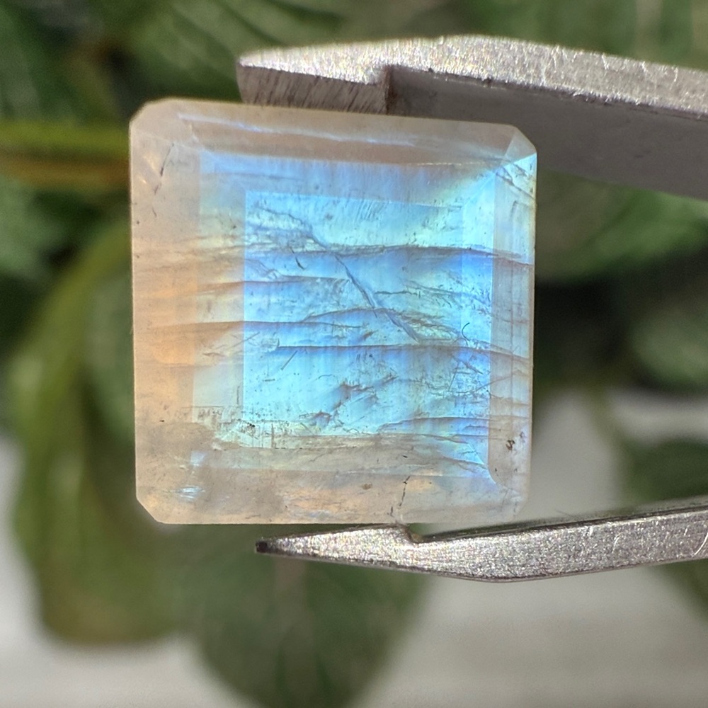 Rainbow Moonstone Square